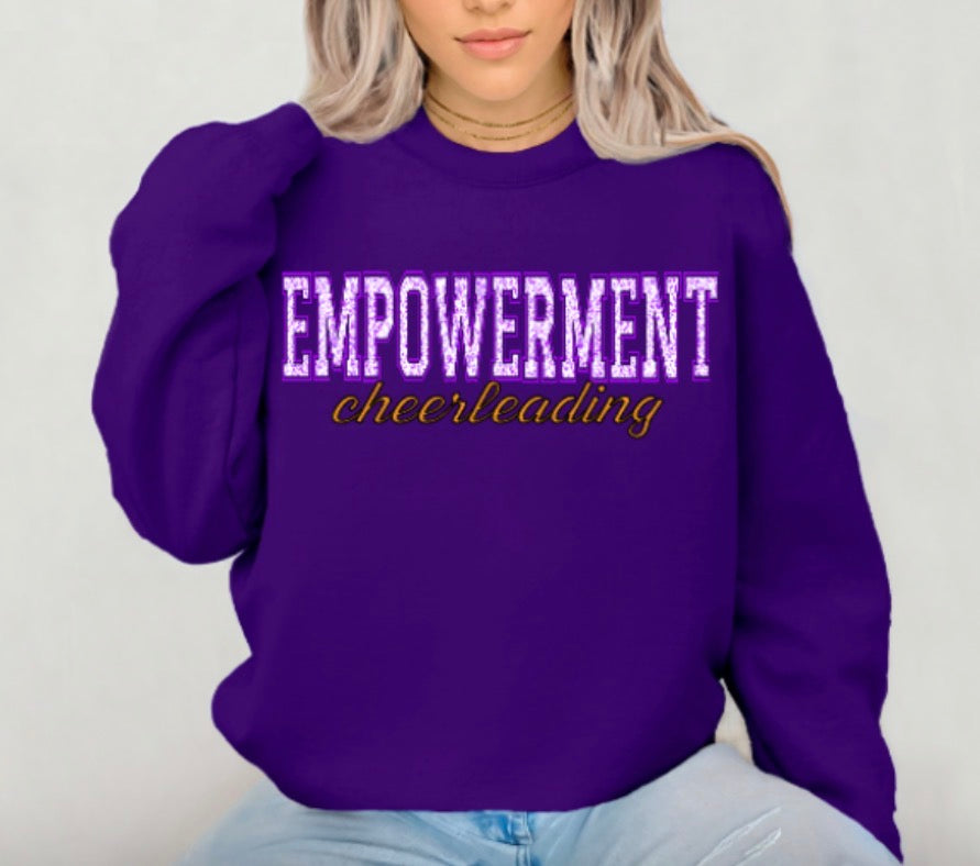 Floral Empowerment cheerleading