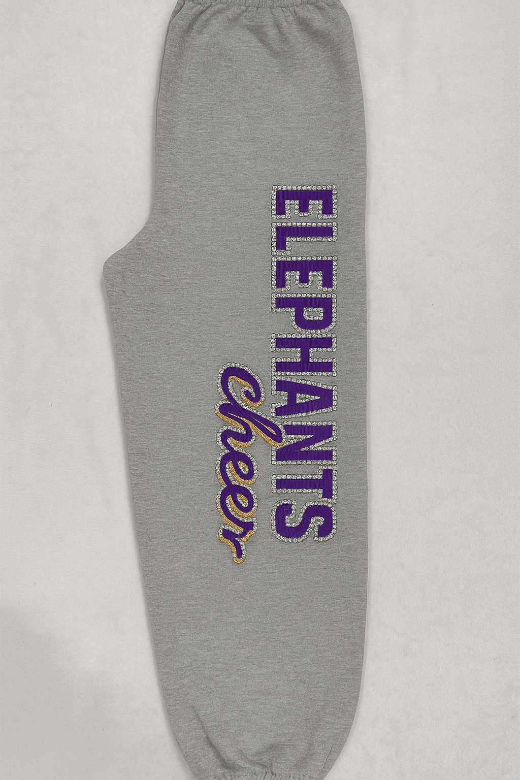 Cheer bling sweatpants